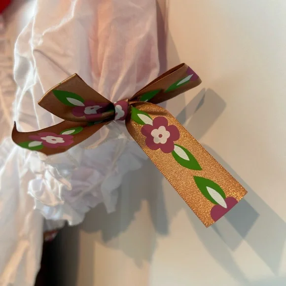 Leg Avenue Gretchen Dirndl Dress Sz 1X/2X Cosplay Halloween Sexy Waist Ties - Picture 5 of 7